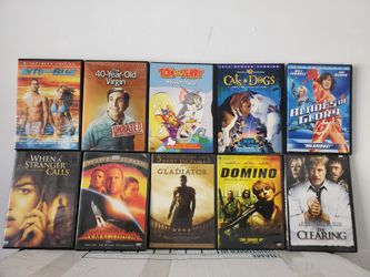Action/Comedy/Horror/Kids Movies, DVD