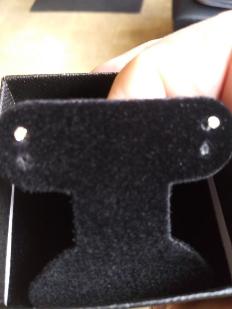 1.5mm Diamond Stud Earrings 10K Screw backs
