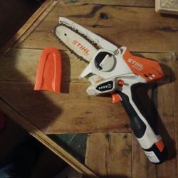 Mini CHAIN Saw HALF OFF!!!!
