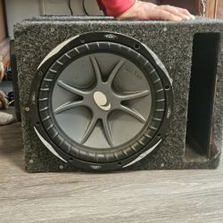 Rockford Fosgate And Kicker 12" Sub In Box