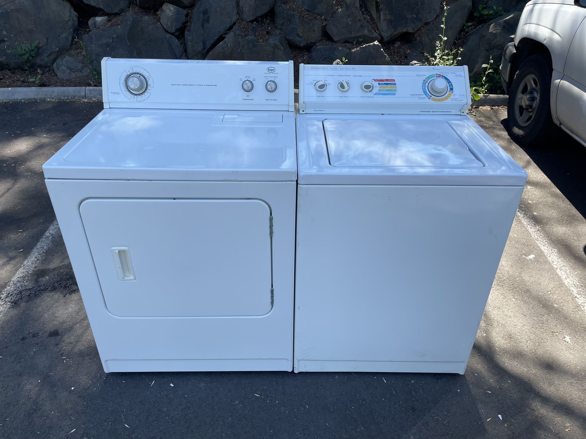 Whirlpool Washer and Dryer