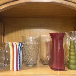 GLASS VASES