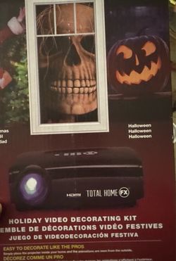 Total Home FX Holiday Video Decorating Kit