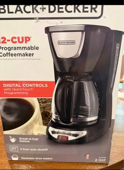 Black+Decker 12-Cup Programmable Coffeemaker