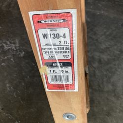 Werner wood chair 2ft