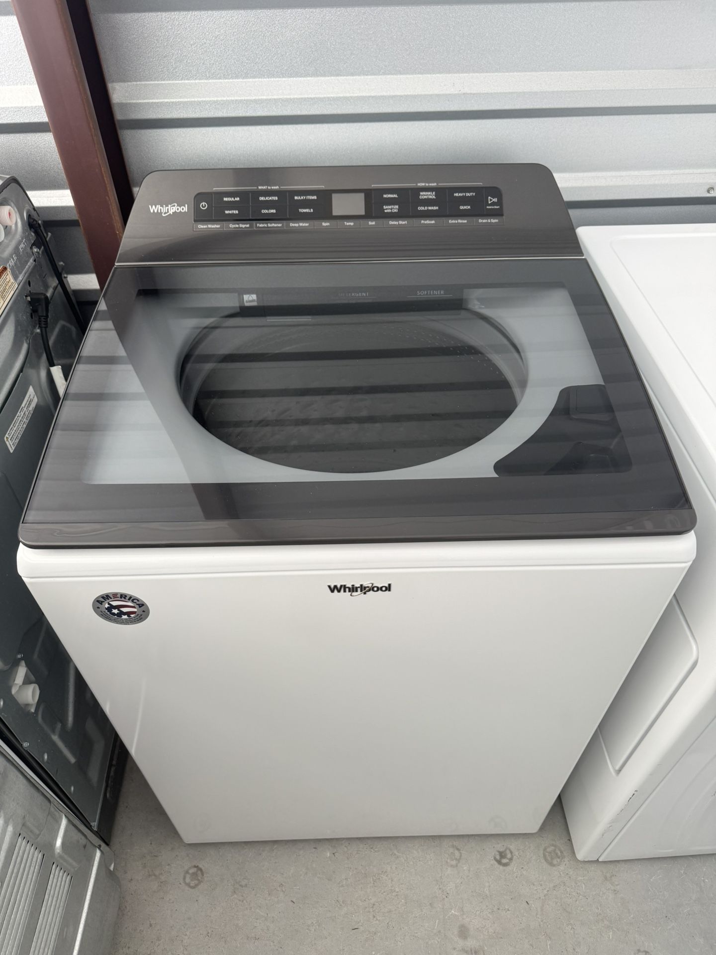 Whirlpool Washer 4.8 Capacity