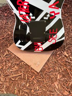 Evh crop circle guitar Eddie Van Halen