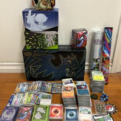 Pokémon Card Lot 1,100 cards + Boxes / Accessories $150 OBO