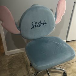  Vanity Stitch Swivel Vanity Chair with Wheels