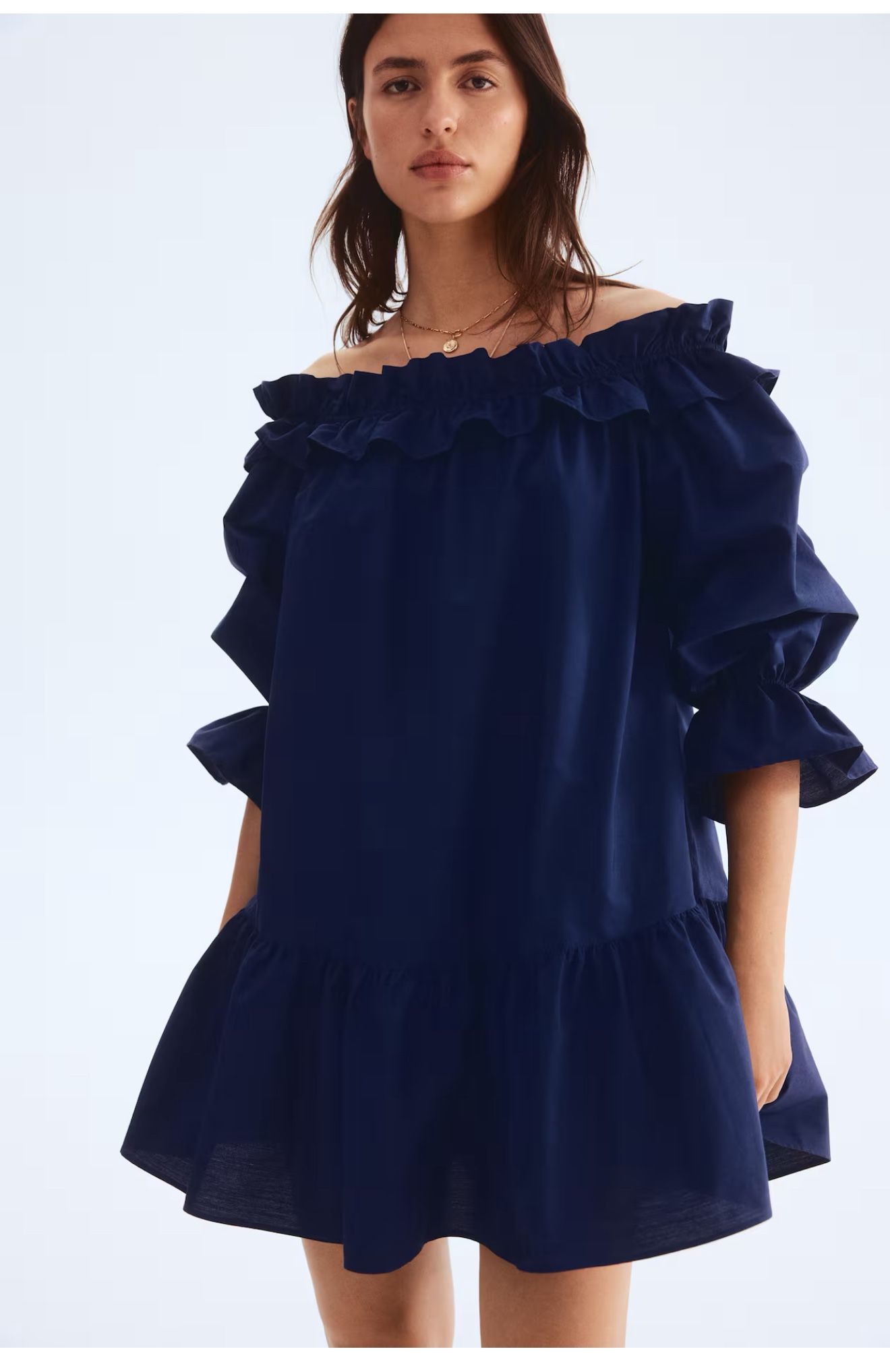 H&M Navy blue dress