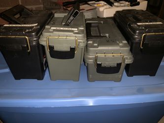 Empty ammo cases