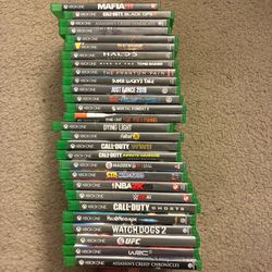 Xbox one Video Games $10 each