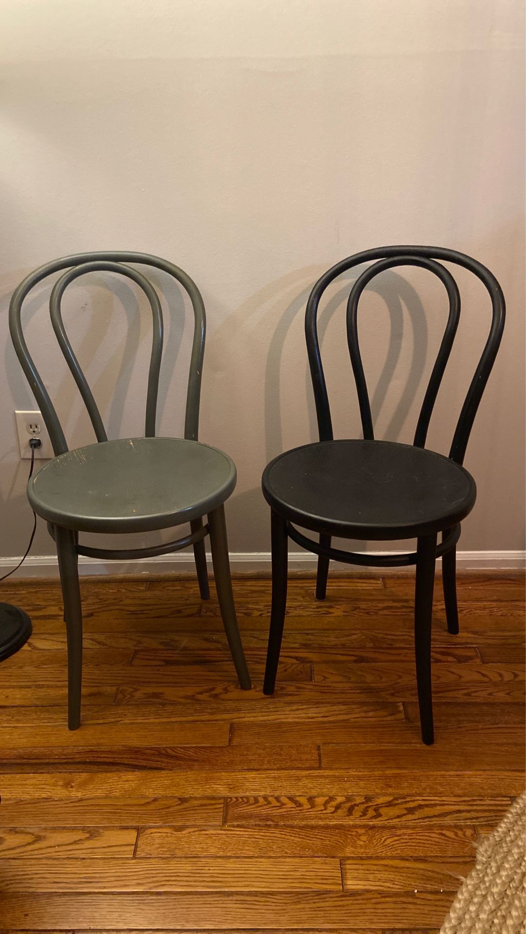 FREE AT CURB bentwood chairs mid century (4)