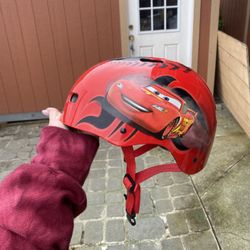 Lightning McQueen Kids Helmet
