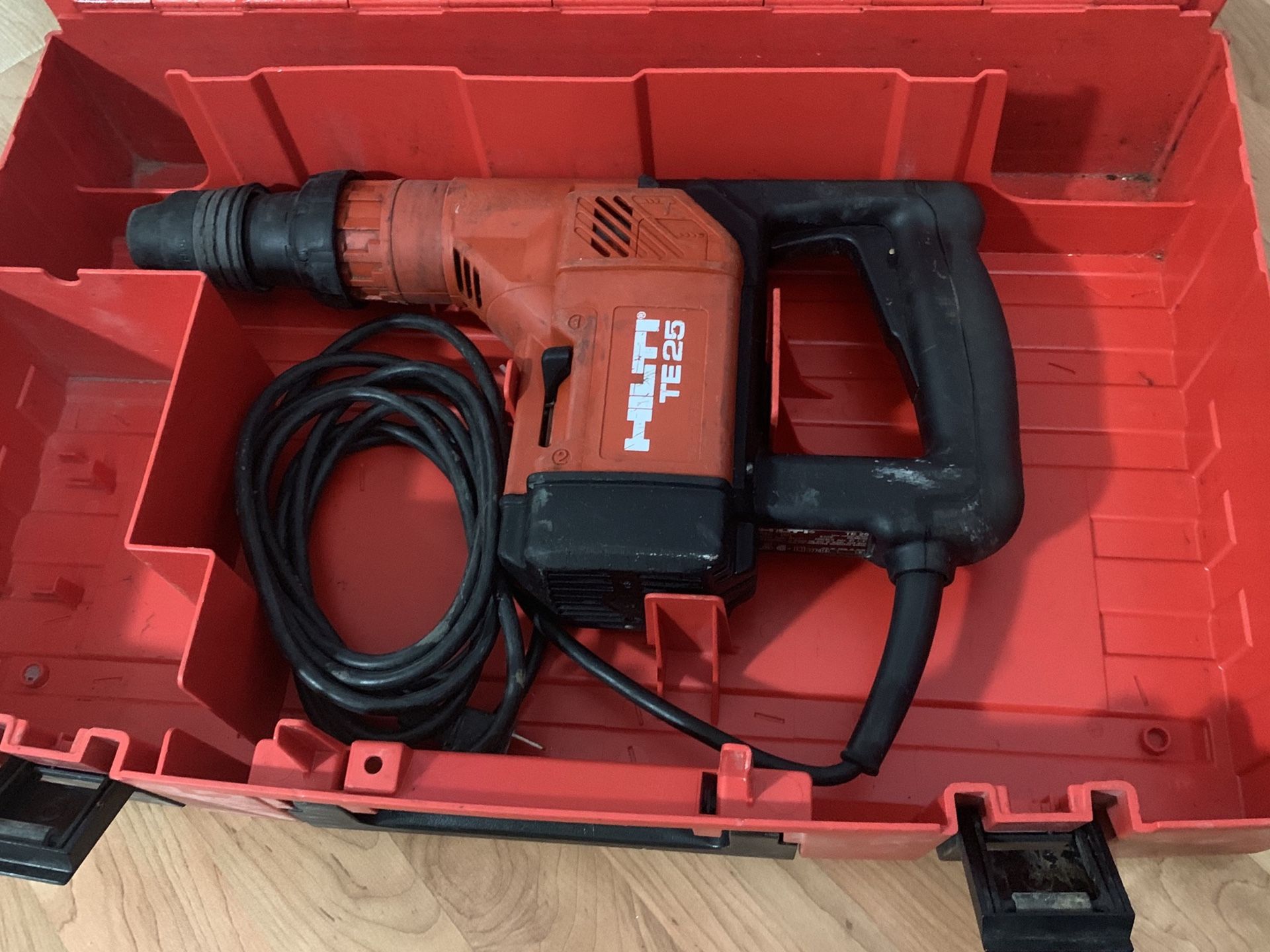 Hilti TE25 Te 25 SDS Plus Chuck 115v 2 Modes Rotary Hammer Drill $225