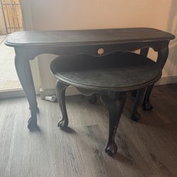Matching Coffee Table & Console Table 