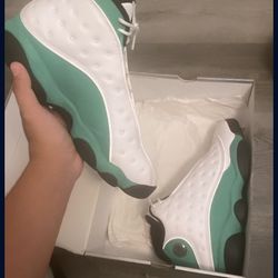 Jordan 13’s Green-White