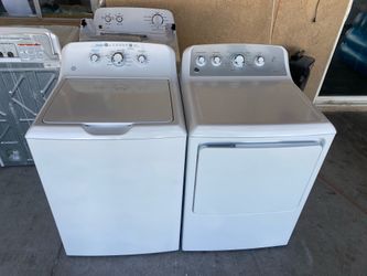 Eléctric dryer brand GE and washer GE 60 days of warranty free delivery and installation
