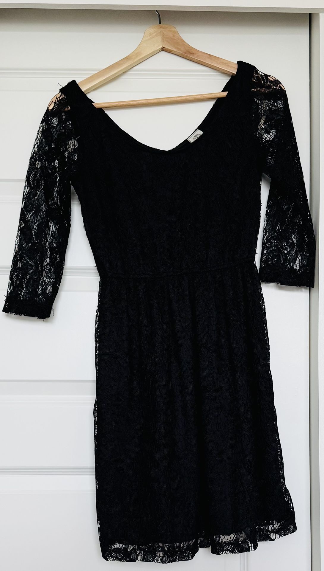 Black Lace Dress 