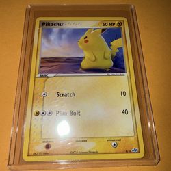 Pikachu 6/10 Promo Pokemon Latios Trainer Kit