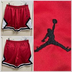 Air Jordan Satin Diamond Basketball Shorts Size XL