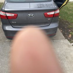 2016 Kia Rio 4 Door Gray