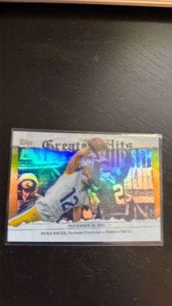Topps Greatest hits football Card Numbered