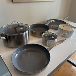 Greenpan Cookware (9 Pieces) - Lakeshore East