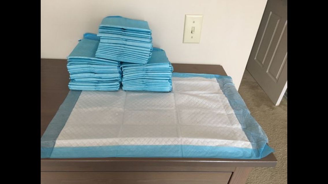 69 Disposable nursing, changing pads, pets bathroom pads