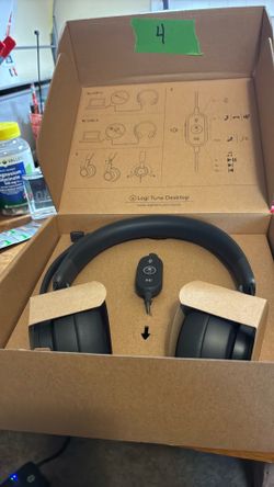This is logitech  zone wired headphones