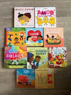 11 NEW Baby Girl Boy Toddler Kids Children Board Storybook Story Book