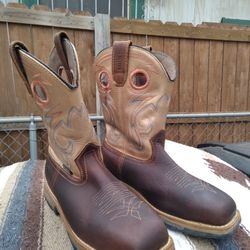WOMEN'S RED WING/IRISH SETTER STEEL TOE  WORK BOOTS 