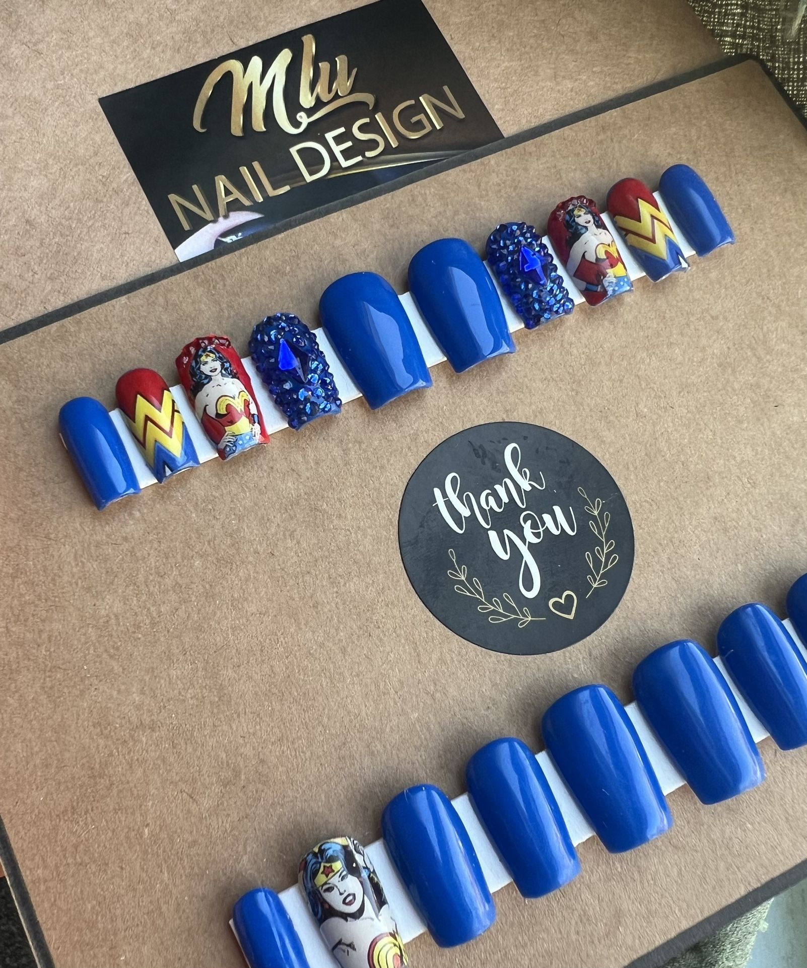 Wonder Woman Press On nails
