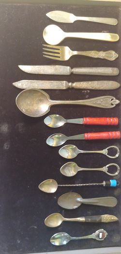 VINTAGE MINI SILVERWARE PIECES