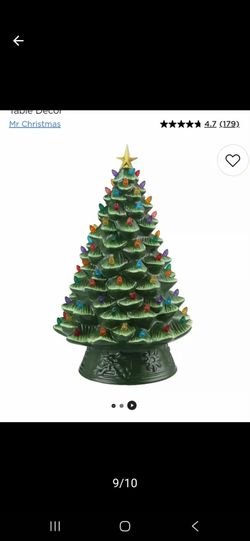 Brand new in box Mr Christmas ceramic Christmas tree