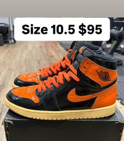 Jordan retro 1 size 10.5 shattered backboard