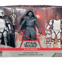 NEW SEALED Star Wars Disney Elite Retired OOP Deluxe Set Die Cast Figures 
