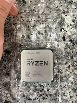 Ryzen 3200g CPU With Cooler and Thermal Paste Included