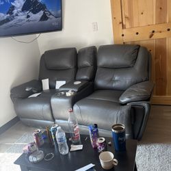 Black Couches
