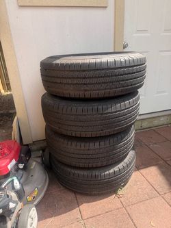 Selling a set of 4 Grit Master tires and rim