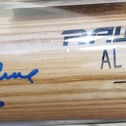 Al Kaline Autographed Bat With COA 