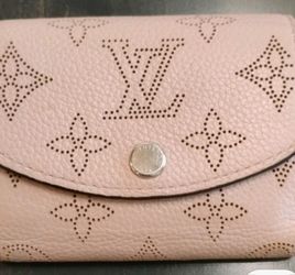 Louis Vuitton Iris Compact Pink Monogram Wallet Authentic 
