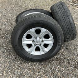Wheels And Tires Off 2022 Toyota 4Runner