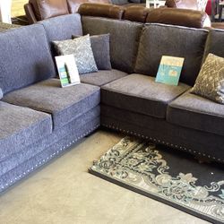 New Sofas, Three Pieces Sectional Color, Gray Redeliver