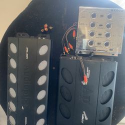 03 Maxima Headlights Bran New 5000 Wats Audio pipe 2000 W audio pipe