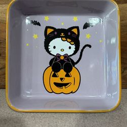 Hello Kitty Black Cat With Pumpkin Baking Pan