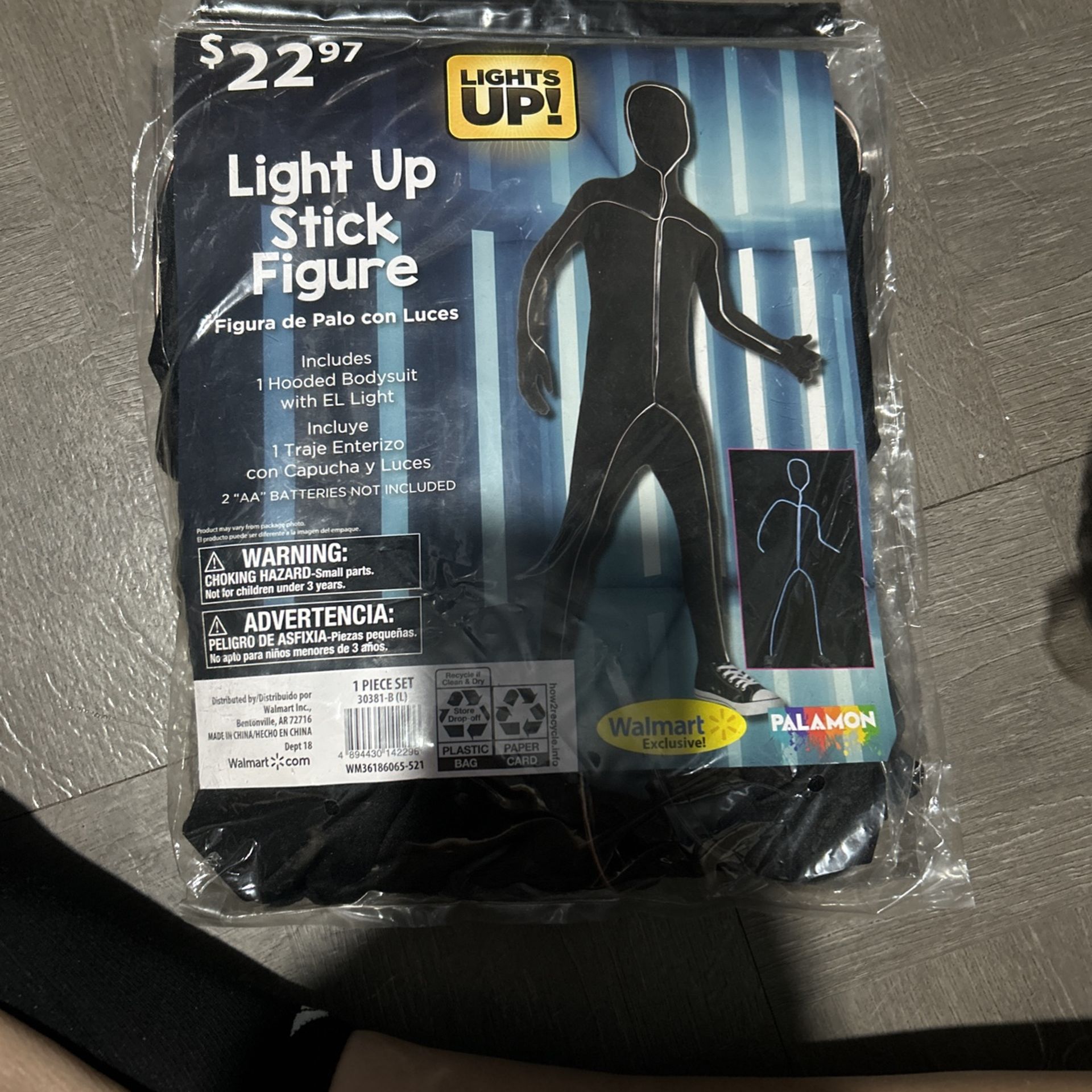 Light up stick size large 1012