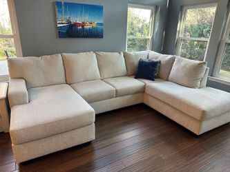 Cream Sectional Couch