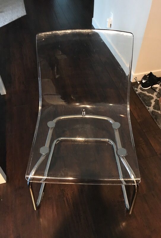 Ghost See Through Chairs Dining For In Marysville Wa Offerup 60
