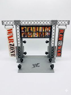 Talking WWE/WWF Raw stage